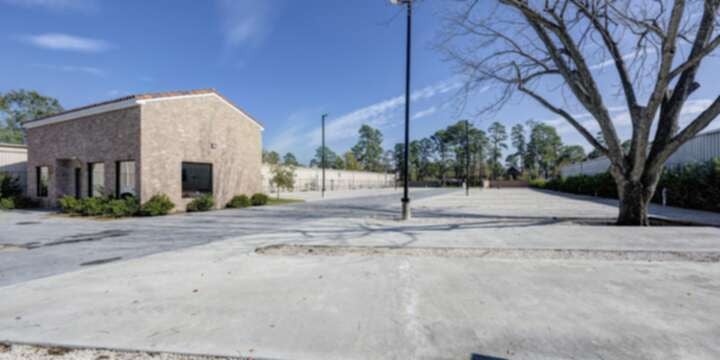 Aerial view of Ridgeback RV Park